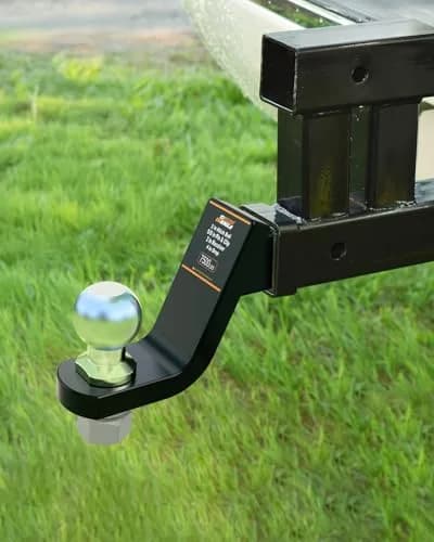 DEEAGLE 2-inch Ball Hitch with Pin, 4-inch Drop, 7500lbs GTW | Heavy Duty Steel Trailer Ball Mount thumbnail 6