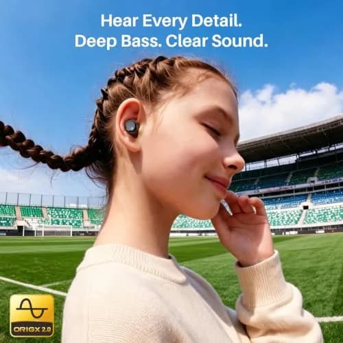 TOZO T6 Wireless Earbuds Bluetooth 5.3 Stereo Sound in Ear Headphones | 55H Playtime, IPX8 Waterproof, Wireless Charging thumbnail 5
