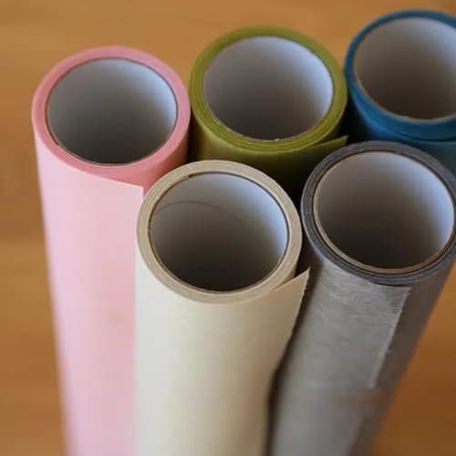 ONAO Shoji Paper Roll (28cm x 300cm / 11" x 118") Willow Green | Authentic Japanese Washi Paper for Screens & Crafts thumbnail 6