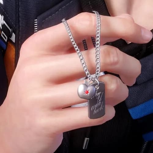 LoveandSylus Caleb Role-Playing Necklace 19.6in | Authentic Game Character Pendant thumbnail 5