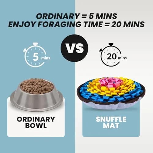 PET ARENA Adjustable Snuffle Mat Dog Puzzle Toy for Slow Feeding | Stimulates Smell & Mental Health thumbnail 7