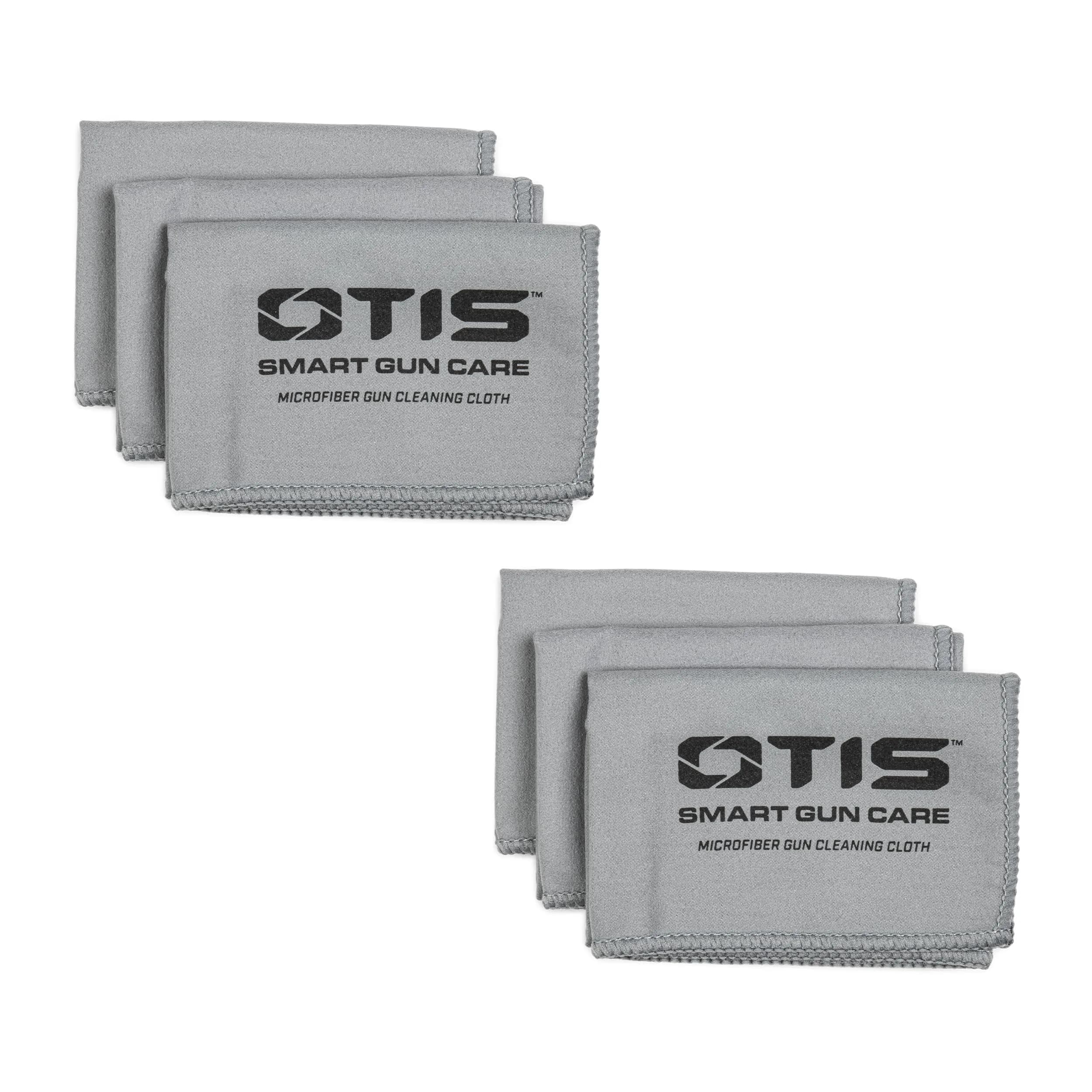 Otis Technology Microfiber Gun Cloth 3 Pack | Essential for Firearms, Optics, and Tools — 6-Pack