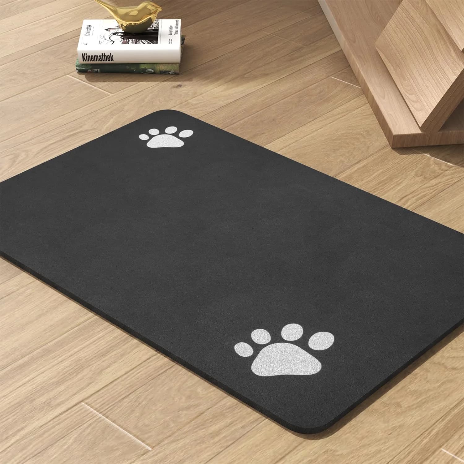 PADOOR Pet Feeding Mat-Absorbent Dog & Cat Mat 24"x24" | No Stains & Quick Dry - main product image
