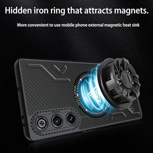NOUKAJU Case for REDMAGIC 10 Air | Magnetic Cooling Phone Cover, Anti-Drop, Friction-Resistant, Full Protection thumbnail 7