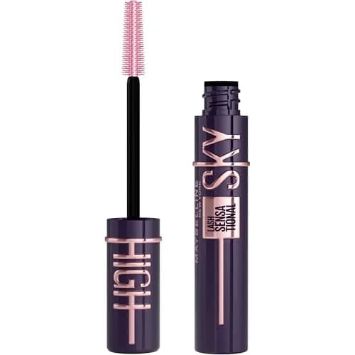 Maybelline Lash Sensational Sky High Washable Mascara, Plum Twilight, 0.24 Fl Oz (7.1 ml) | Lifts & Separates Lashes thumbnail 1