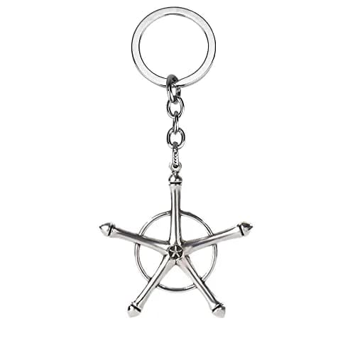 Kbtany Uryuu Quincy Cross Keychain for Anime Fans | Cosplay Charm Gift thumbnail 1