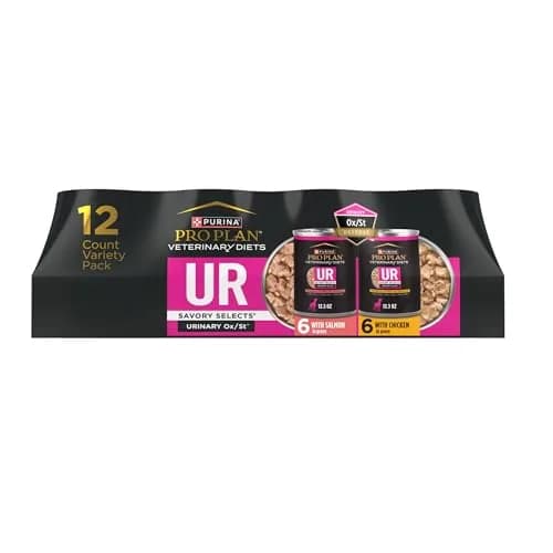 Pro Plan Veterinary Diets Purina Wet Dog Food Variety Pack, 159.6 oz | Supports Urinary Health thumbnail 1