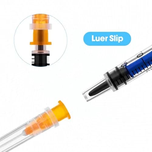 Maydeyy 1ml/cc Syringe 25G 1inch Disposable Pack of 100 | Precise Industrial Lab Tool thumbnail 5