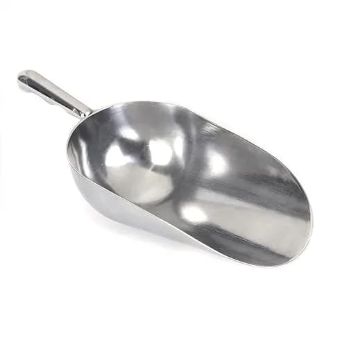 RyanDesign Heavy-Duty Cast Aluminum Kitchen Scoop 73.7cm (29in) | Commercial Grade Rust-Proof S-Handle for Ice, Candy, Flour, Pet Food thumbnail 1