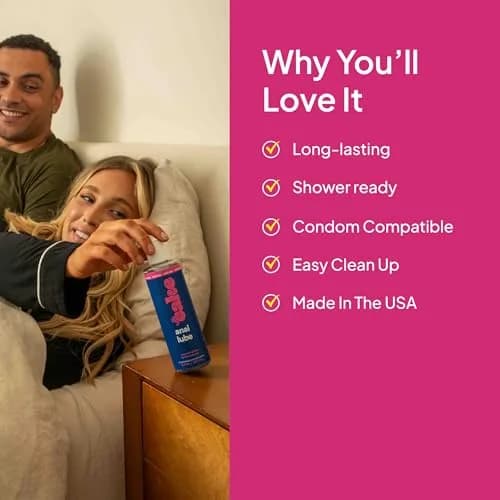 Cake Anal Lube - Silicone-Based Personal Lubricant, 8 Fl Oz | Waterproof, Long-Lasting, Safe for All Condoms thumbnail 4