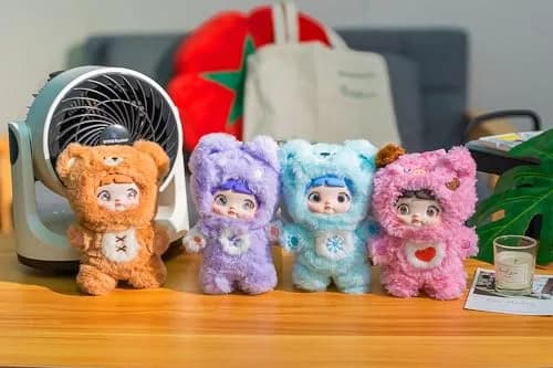 BIRZWOT Nommi Plush Blind Box 8.5 in | Cute Mystery Plush Toy for Kids & Collectors thumbnail 6