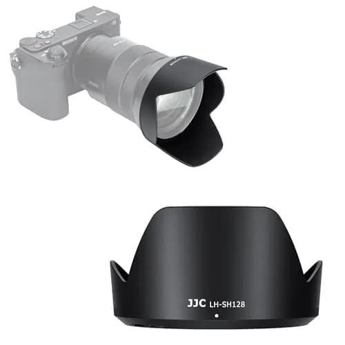 JJC ALC-SH128 Bayonet Lens Hood Shade for Sony E PZ 18-105mm F4 G OSS Lens | Replaces Sony ALC-SH128, Reversible, 72mm Filter Compatible thumbnail 1