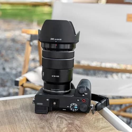 JJC ALC-SH128 Bayonet Lens Hood Shade for Sony E PZ 18-105mm F4 G OSS Lens | Replaces Sony ALC-SH128, Reversible, 72mm Filter Compatible thumbnail 8