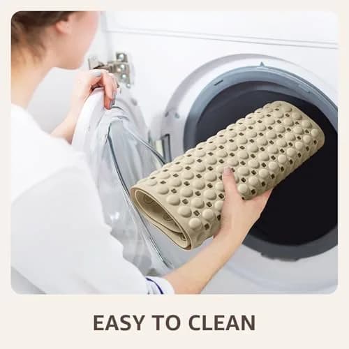 OTHWAY Non-Slip Bath Tub Shower Mat 90cm x 40cm (35" x 16") | Secure Grip for Wet Surfaces thumbnail 6