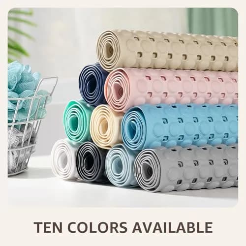 OTHWAY Non-Slip Bath Tub Shower Mat 90cm x 40cm (35" x 16") | Secure Grip for Wet Surfaces thumbnail 8