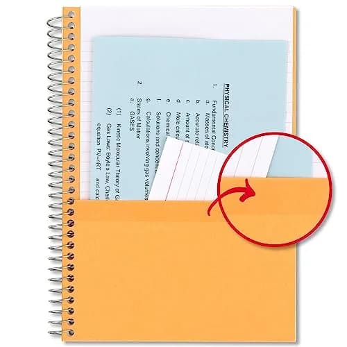 Five Star Spiral Notebook 2 Subject College Ruled 6" x 9 1/2" 80 Sheets Per Pack | 12-Pack Blue thumbnail 3