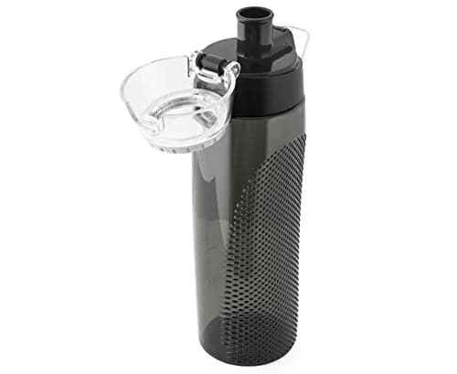 THERMOS Tritan Water Bottle 24-Ounce (710ml) | Hydration Meter | Leak-Proof Lid | Push Button Sipper | Smoke, Pack of 6 thumbnail 4
