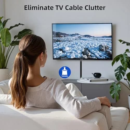 Delamu Black Cord Hider Cable Raceway Kit 142in (360.68 cm) | UL94 V-0 Rated for Safety thumbnail 7