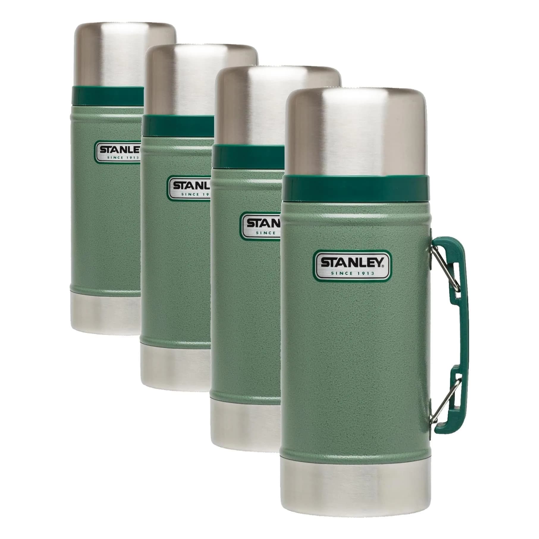 STANLEY Classic Legendary Vacuum Insulated Food Jar 710ml (24 fl oz) | Keeps Food Hot/Cold 15 Hours — Hammertone Green