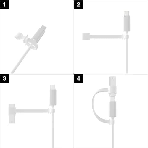 TechMatte Apple Pencil 1st Gen Charging Adapter | Lightning to USB-C Connector for iPad 10th/11th Gen thumbnail 8