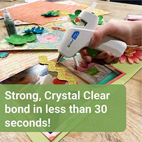 Adtech Mini Hot Glue Sticks Clear | High Temperature | 800 Count (800 Pieces Total, Pack of 8) | Bonds in 30 Seconds thumbnail 2