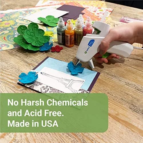Adtech Mini Hot Glue Sticks Clear | High Temperature | 800 Count (800 Pieces Total, Pack of 8) | Bonds in 30 Seconds thumbnail 4