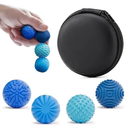 luckdoor Silicone Magnetic Balls Fidget Toy 45.72mm (1.8in) | Sensory Stress Relief for Adults & Teens thumbnail 1