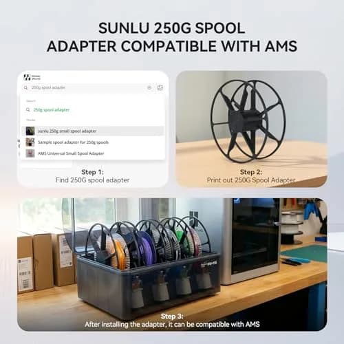 SUNLU PLA+2.0 3D Printer Filament, Multicolor Bundle, 8 Colors | High Strength, Fast Printing, Eco-Friendly thumbnail 3