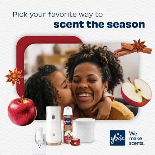 Glade PlugIns Scented Oil Refills Warm Apple & Spices 5 Count 3.35 fl oz | Festive Seasonal Fragrance thumbnail 7