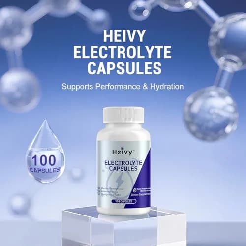 Heivy Electrolyte Capsules 100 Count | Support Hydration & Energy in India thumbnail 3
