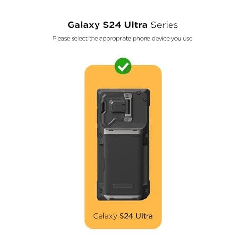 VRS DESIGN Damda Glide DuoGuard for Samsung Galaxy S24 Ultra Phone Case | Semi-automatic Sliding Card Holder with Camera Cover thumbnail 8