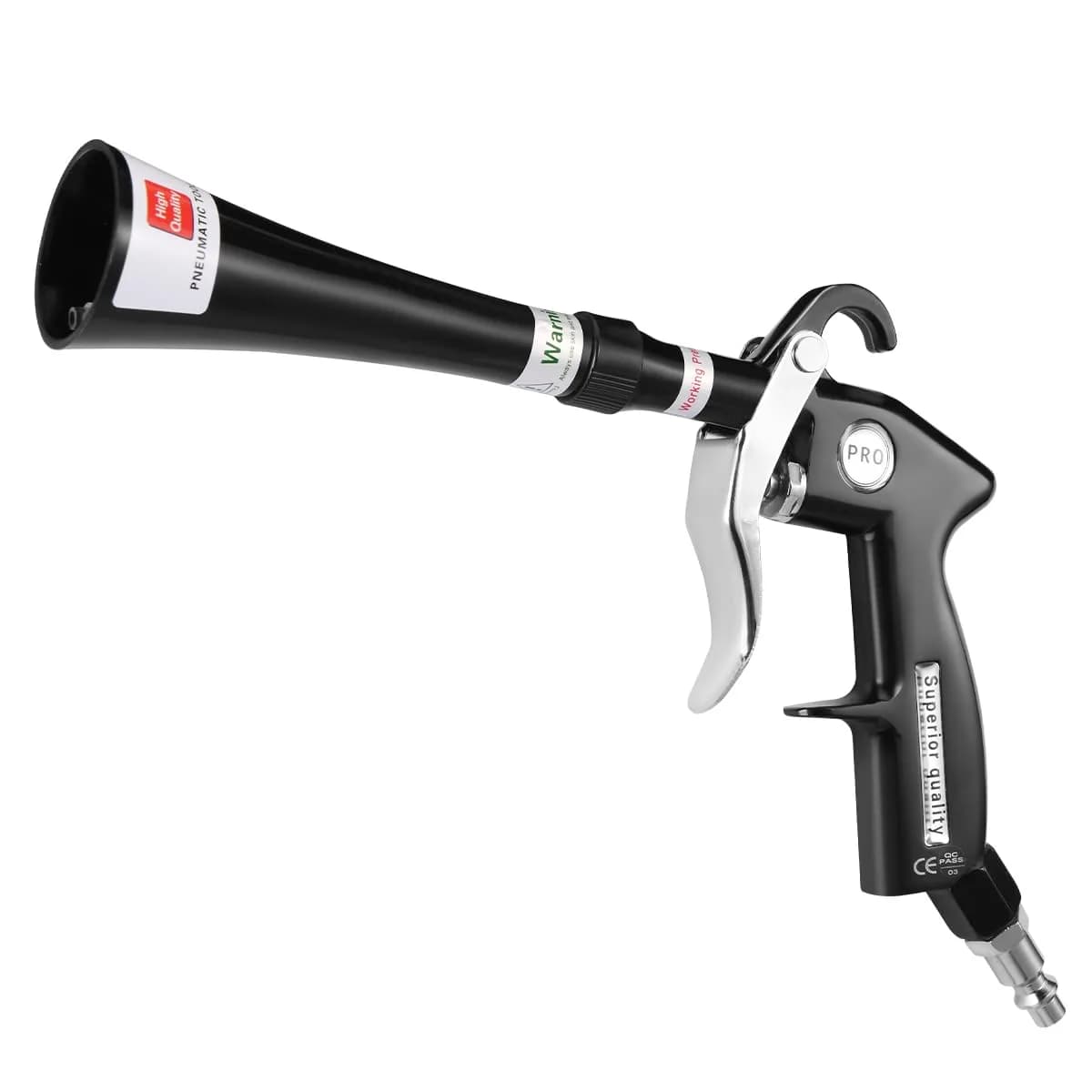 ANABIUP Tornado Air Blow Gun for Car Detailing | High-Pressure Dry Cleaning Tool with Brass Nozzle (0.28kg) - main product image