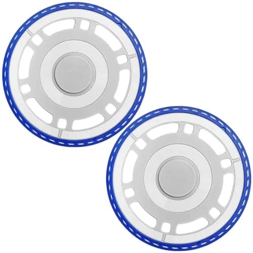 Electropan Mop Pads Holder for Ecovacs Deebot T30S/T50 Omni Series & Yeedi M12 Pro+ Robot Vacuums (2-Pack, Blue) thumbnail 1