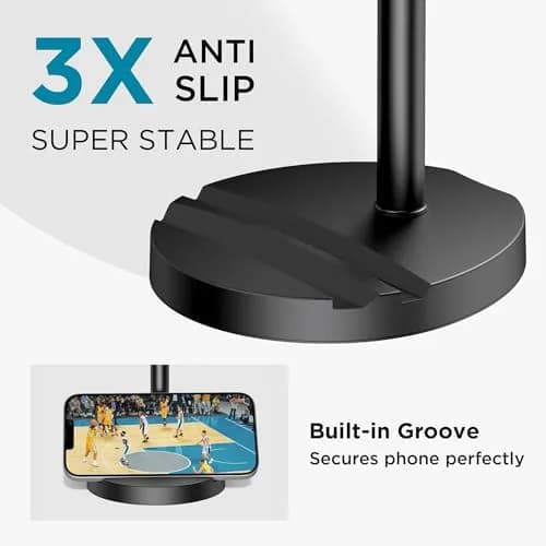 InnoGear Telescopic Webcam Stand with Phone Holder | 29.5 cm (11.42") Height Adjustment thumbnail 3