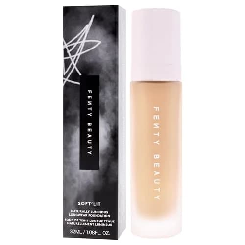 Fenty Beauty Soft Lit Foundation 1.08 oz | Longwear, Hydrating, Golden Hour Glow thumbnail 4