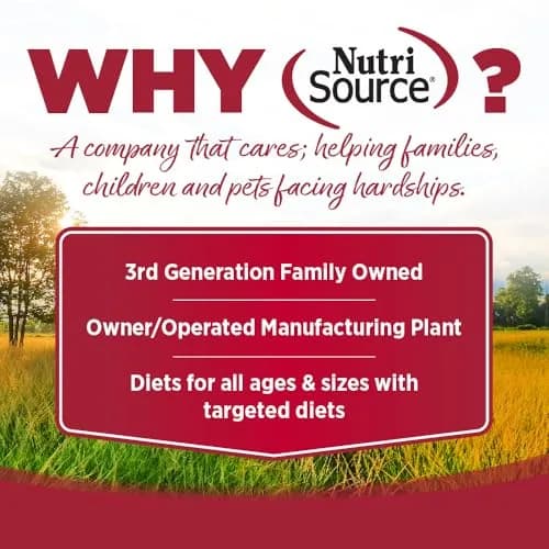 NutriSource Choice Beef & Barley Dog Food 40lb | Probiotics & Wholesome Nutrition thumbnail 2