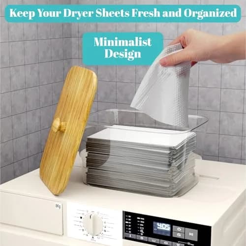 Yafur LLC 2+1 Laundry Pods Container & Dryer Sheet Holder Set | Modern Laundry Organization thumbnail 5