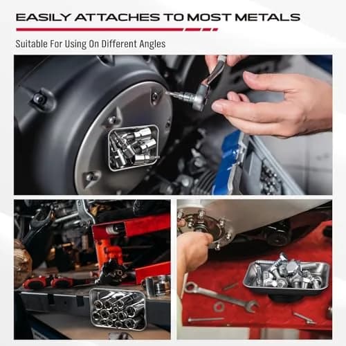 SEDY 4-Piece Magnetic Pickup Tools Set: 31in Telescoping Stick (78.7cm), 25in Pen Magnet (63.5cm), 20in Flexible Stick (50.8cm) | Workshop & Garage Essentials thumbnail 8