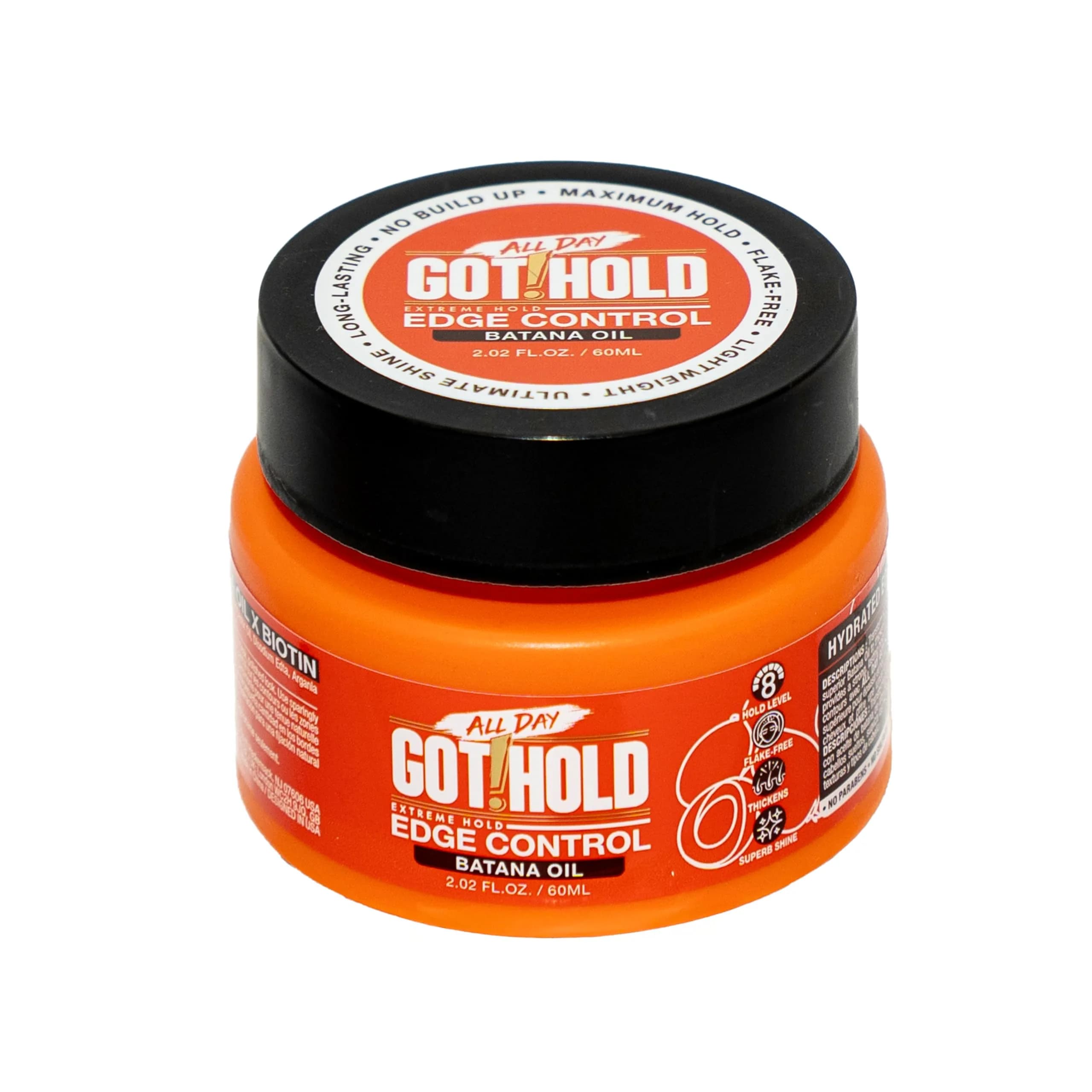 ALL DAY GOT HOLD Extreme hold Batana Oil Edge Control 2.02 fl.oz/60ml | Strong, Flexible Hold for Edges - main product image