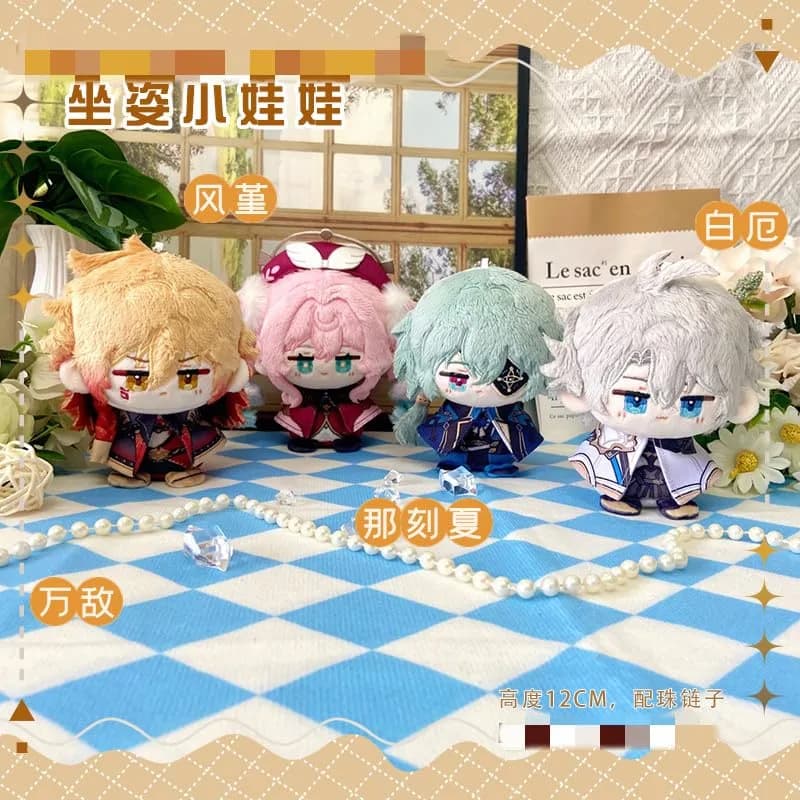 KILA MILA Anime Plush Keychain 10cm (4") | Cute Character Pendant for Backpacks & Gifts thumbnail 6