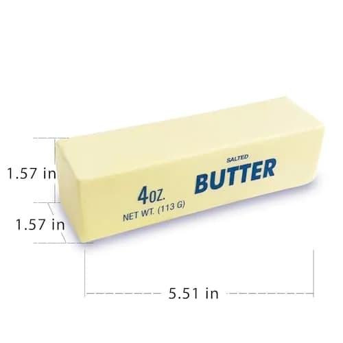 Generic Butter Slow Rising Squishy Toy | Non-Toxic PU, Vanilla Scented, 1.57x1.57x5.51 inches thumbnail 3
