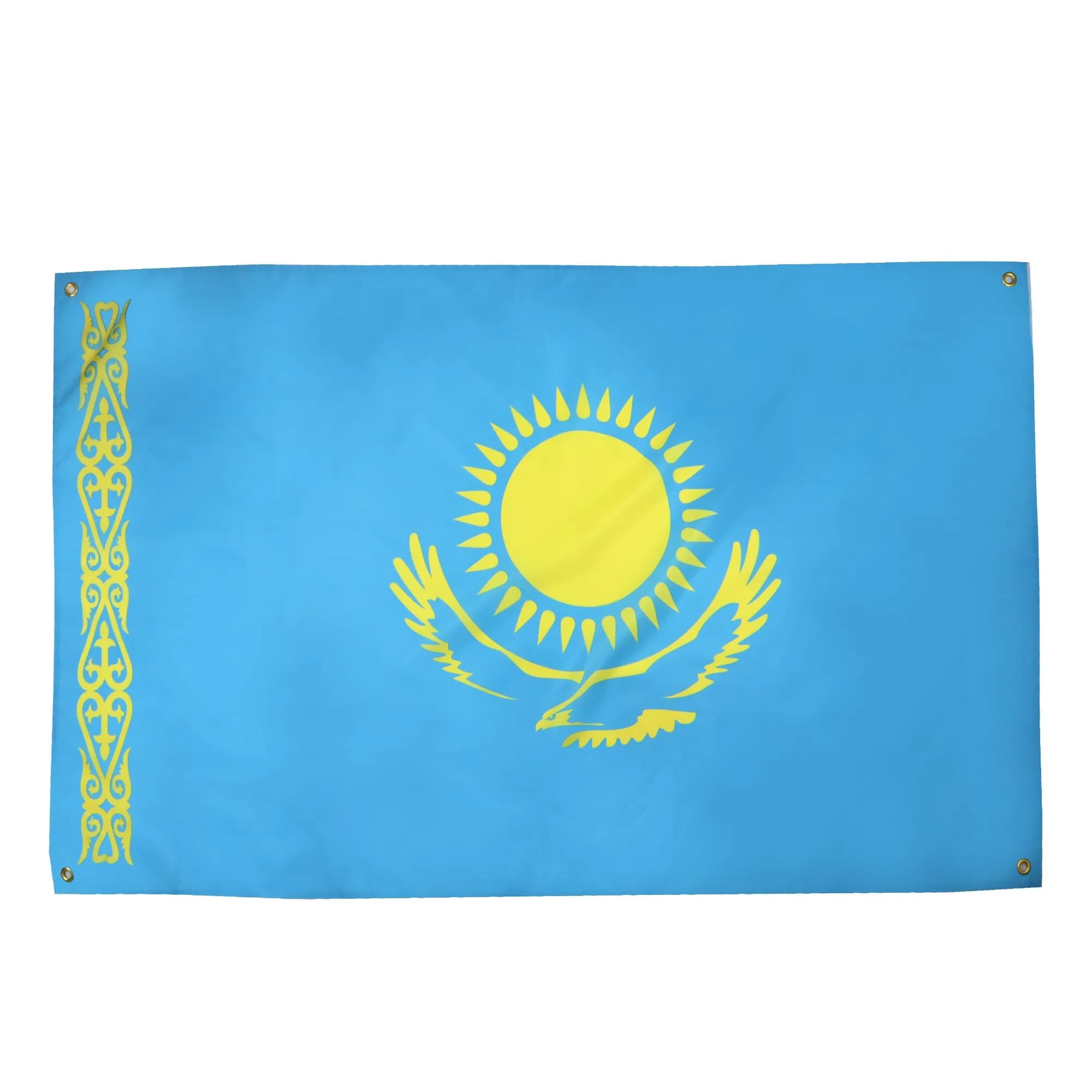 AZ FLAG Hungary Flag 3x5 ft | Lightweight Polyester Flag for Indoor & Outdoor Use — Kazakhstan / 1 Pièce
