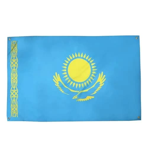 AZ FLAG Kazakhstan Flag 3x5 ft Lightweight Polyester | Vibrant Patriotic Flag for Indoor & Outdoor Use thumbnail 1
