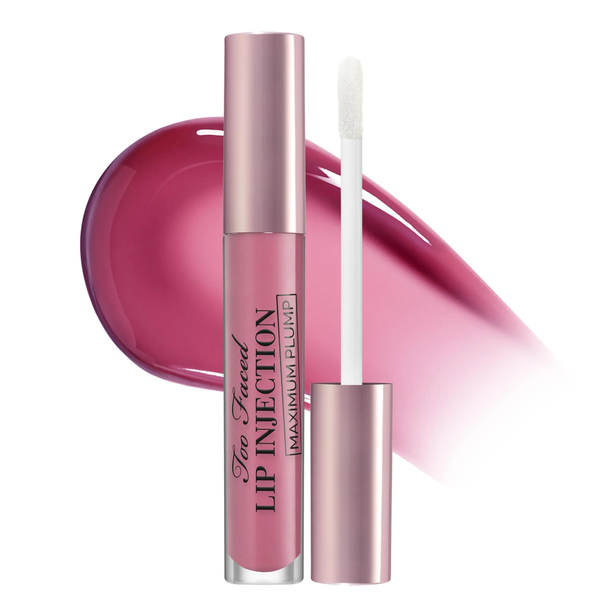 Too Faced Lip Injection Maximum Plump Lip Plumper Gloss | Intense Hydration & Volumizing, 4g (0.14 Oz)