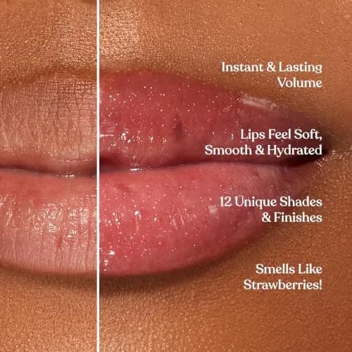Too Faced Lip Injection Maximum Plump Gloss Berry Crush 4g (0.14 Oz) | Intense Hydration & Shine thumbnail 3