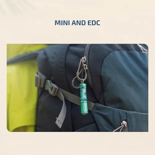 OLIGHT i3E EOS Keychain Flashlight 90 Lumens | Compact EDC Light with AAA Battery thumbnail 7