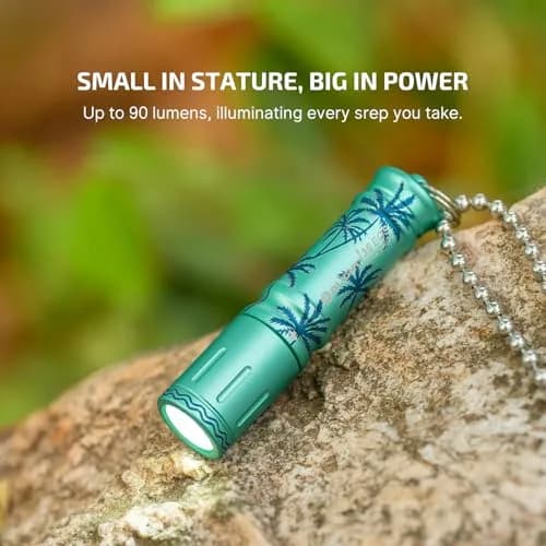 OLIGHT i3E EOS Keychain Flashlight 90 Lumens | Compact EDC Light with AAA Battery thumbnail 3