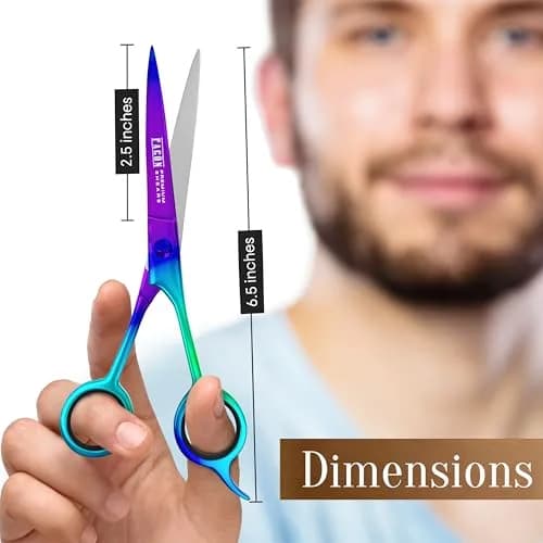 FACON Professional Hair Cutting Scissors 6.5 Inch Japanese Stainless Steel Barber Shears | Razor Edge Precision for Men, Women & Kids thumbnail 7