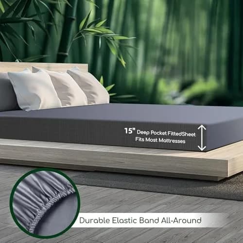 ATE Health Grounding Sheet Queen Size 156 cm x 203 cm (60"x80") | Organic Cotton Silver Fiber for Better Sleep thumbnail 2