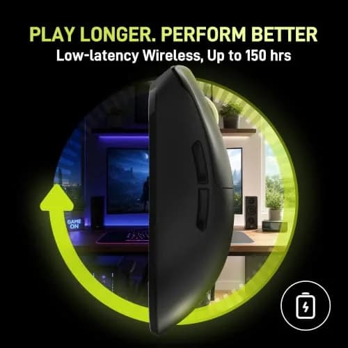 VGN F1 Pro Max Wireless Gaming Mouse 55g | 26K DPI, 130h Playtime, Low Latency thumbnail 6